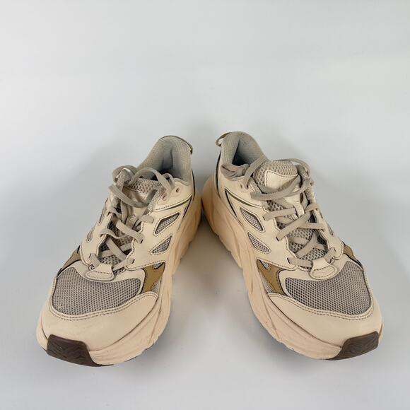 HOKA One One Clifton L Athletics Beige Tan Running Shoes Men’s 7.5 / Women’s 8.5 - Picture 1 of 6